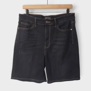 Judy Blue Black Denim Bermuda Shorts